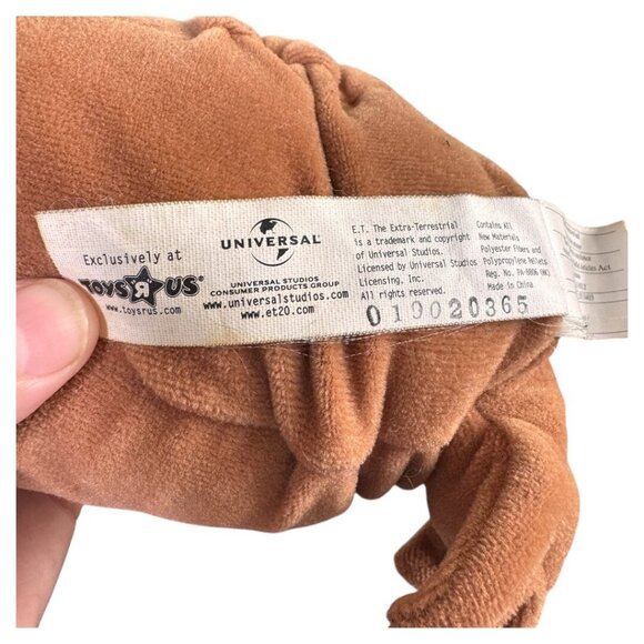 Vintage ET The Extra-Terrestrial Universal Toys-R-Us Posable yellow Index Finger - Picture 6 of 6